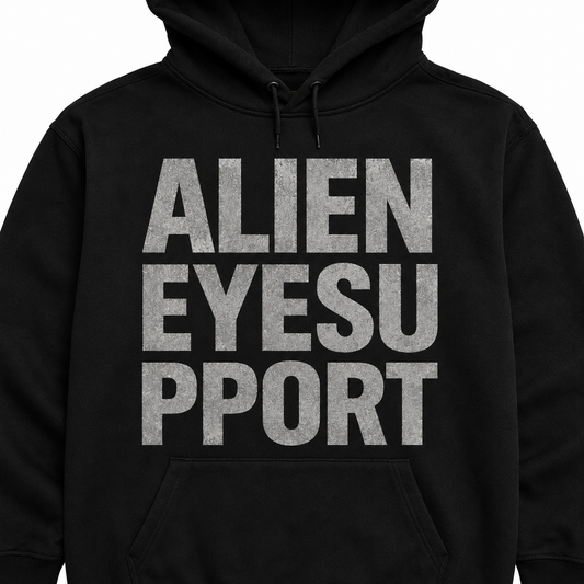 ALIEN EYE SUPPORT HOODIE